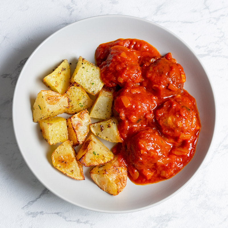 Albóndigas en salsa chipotle