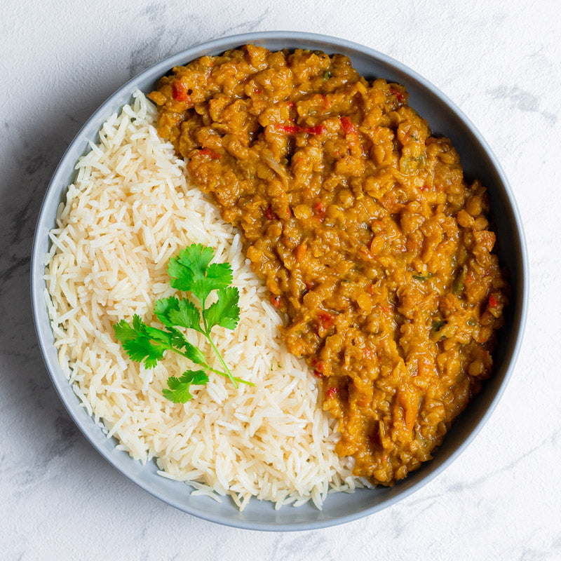 Dhal de lenteja roja
