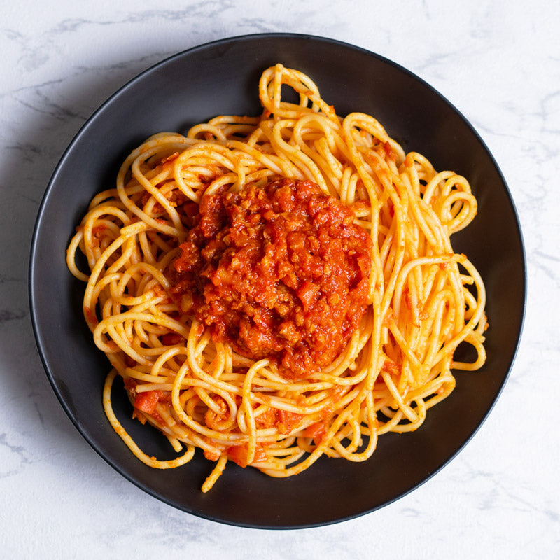 Spaghetti a la boloñesa