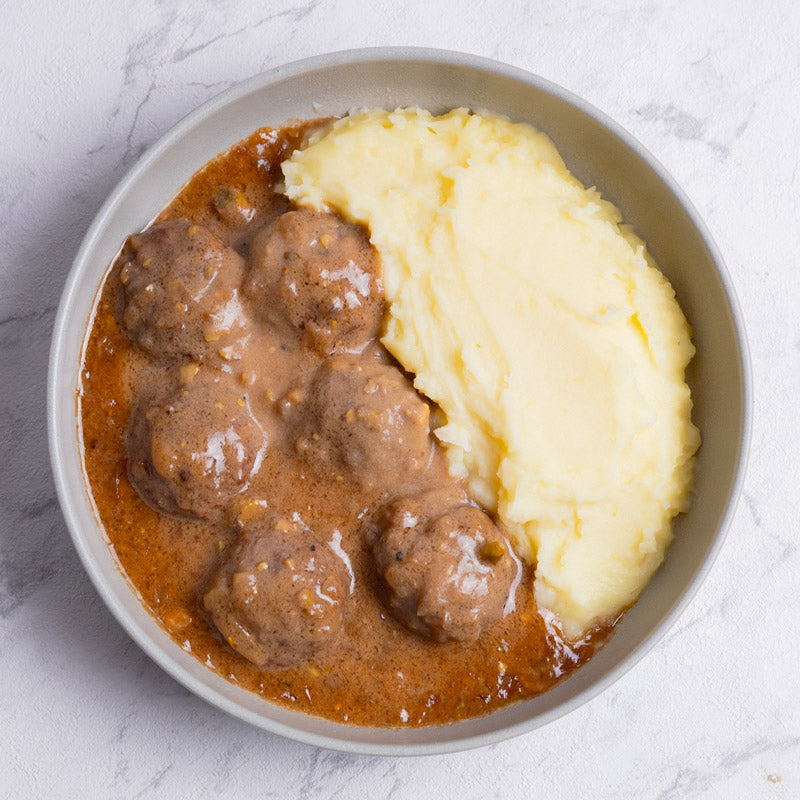 Albóndigas al estilo sueco "Köttbullar"