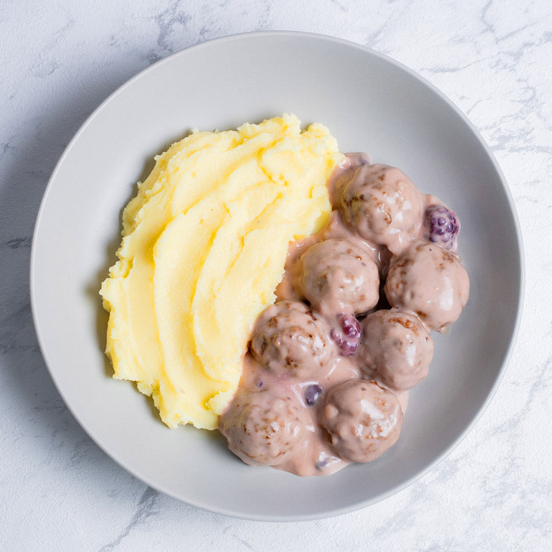 Almôndegas ao estilo sueco "Köttbullar"