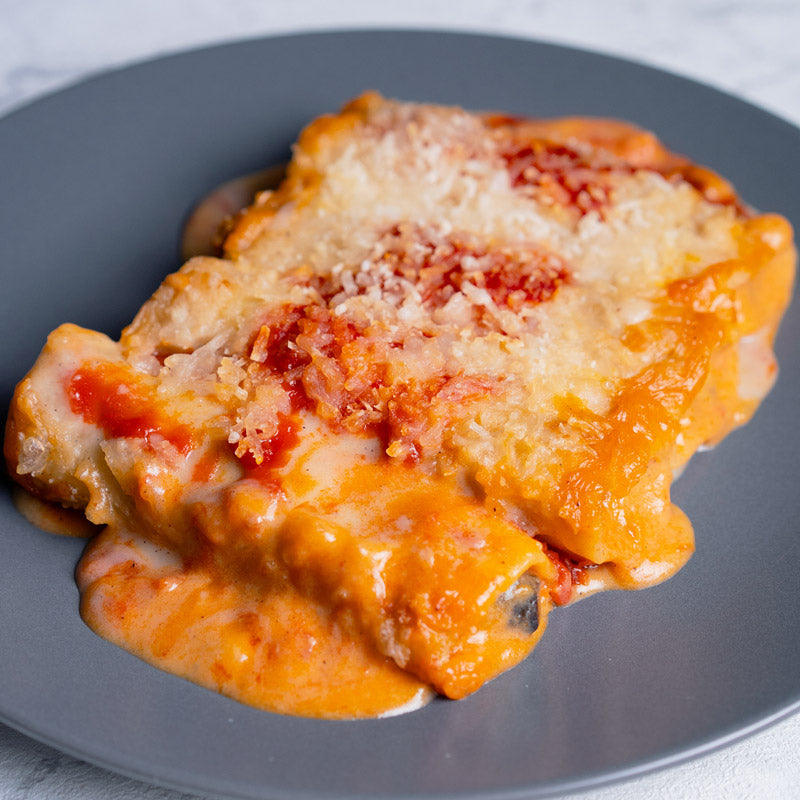 Canelones de setas
