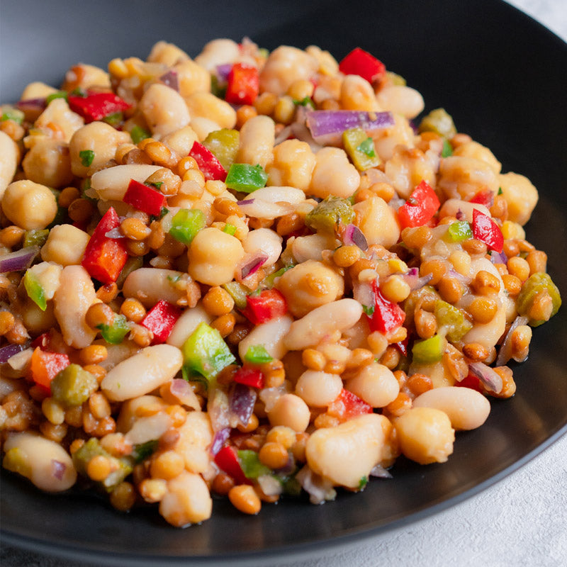 Salada de leguminosas