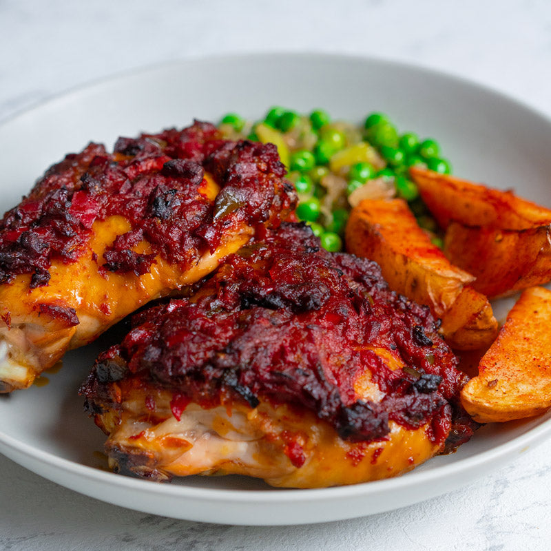 Pollo con salsa chipotle