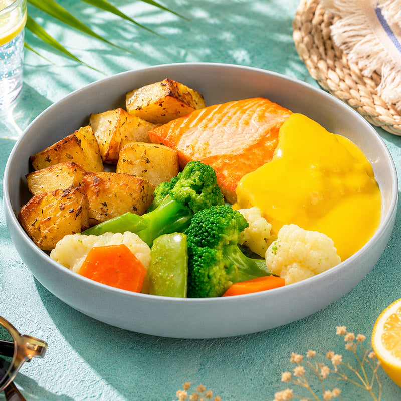 Salmón en salsa cítrica