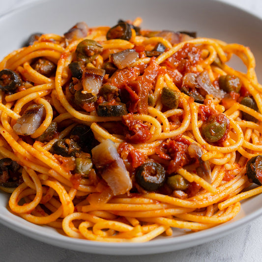 Esparguete à puttanesca