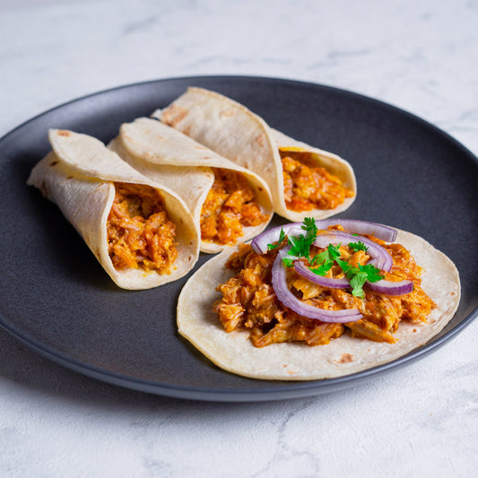 Tacos de cochinita pibil de pollo