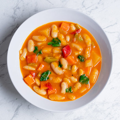 Alubias con verduras