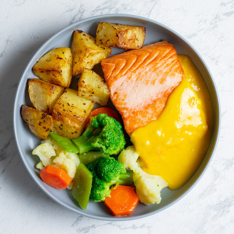 Salmón en salsa cítrica