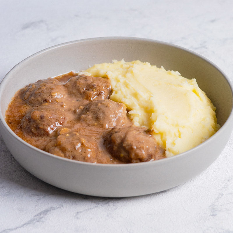 Albóndigas al estilo sueco "Köttbullar"