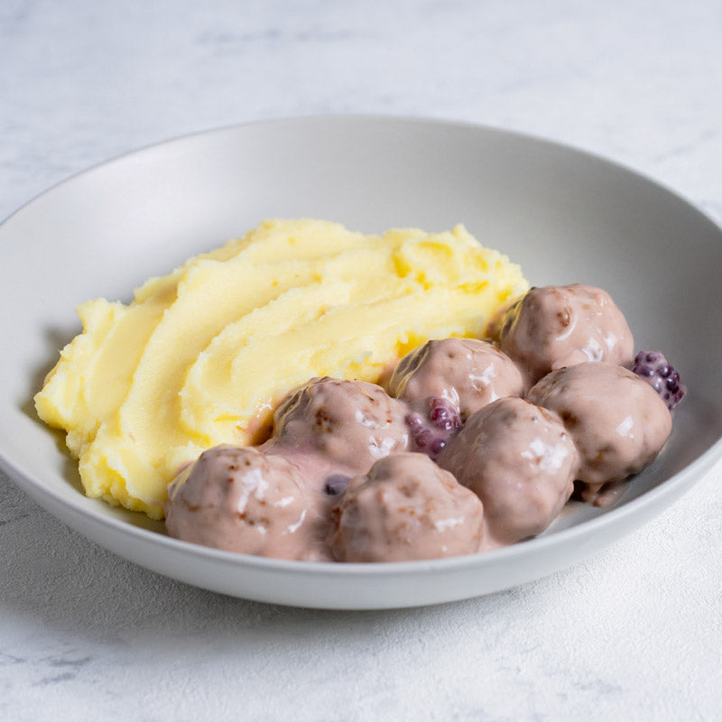 Almôndegas ao estilo sueco "Köttbullar"