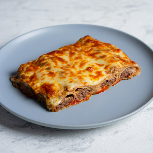 Canelones de carrillera de ternera