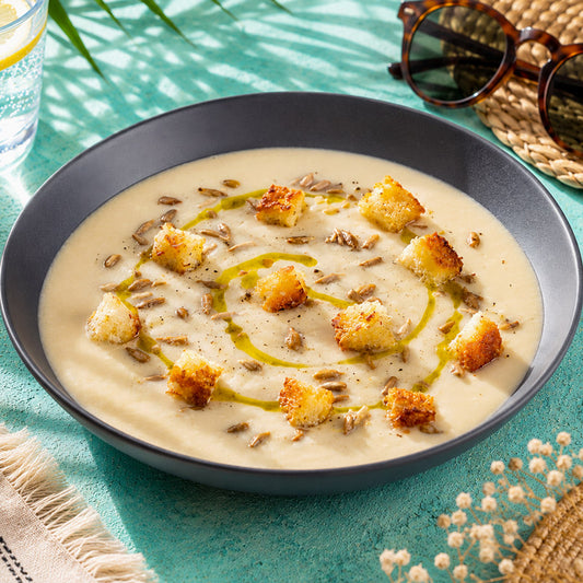 Crema fría de espárragos
