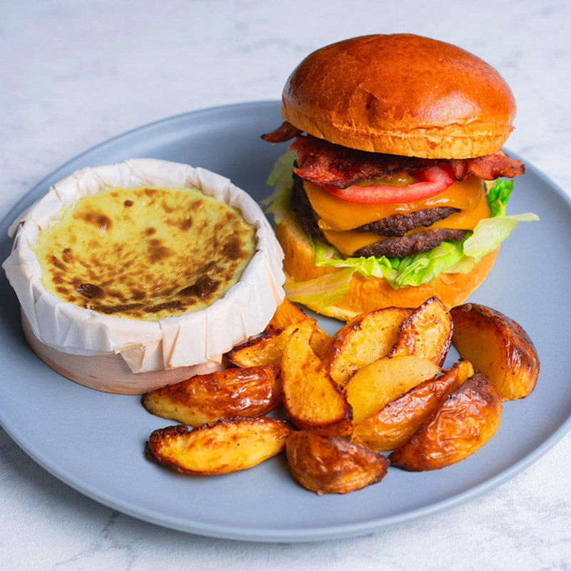 Menú del Rey - Burger, patatas y postre