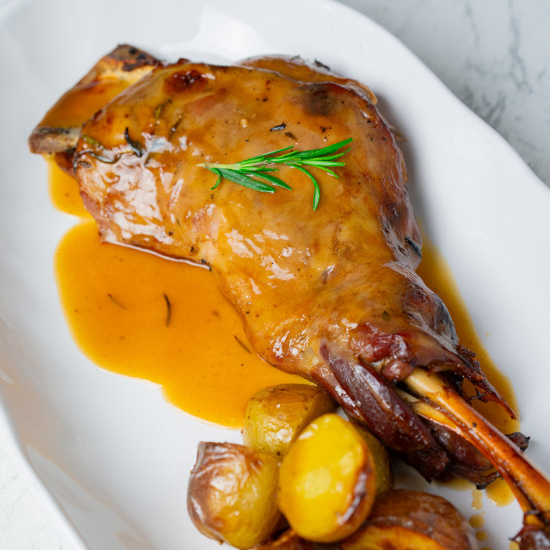 Paletilla de cordero asada