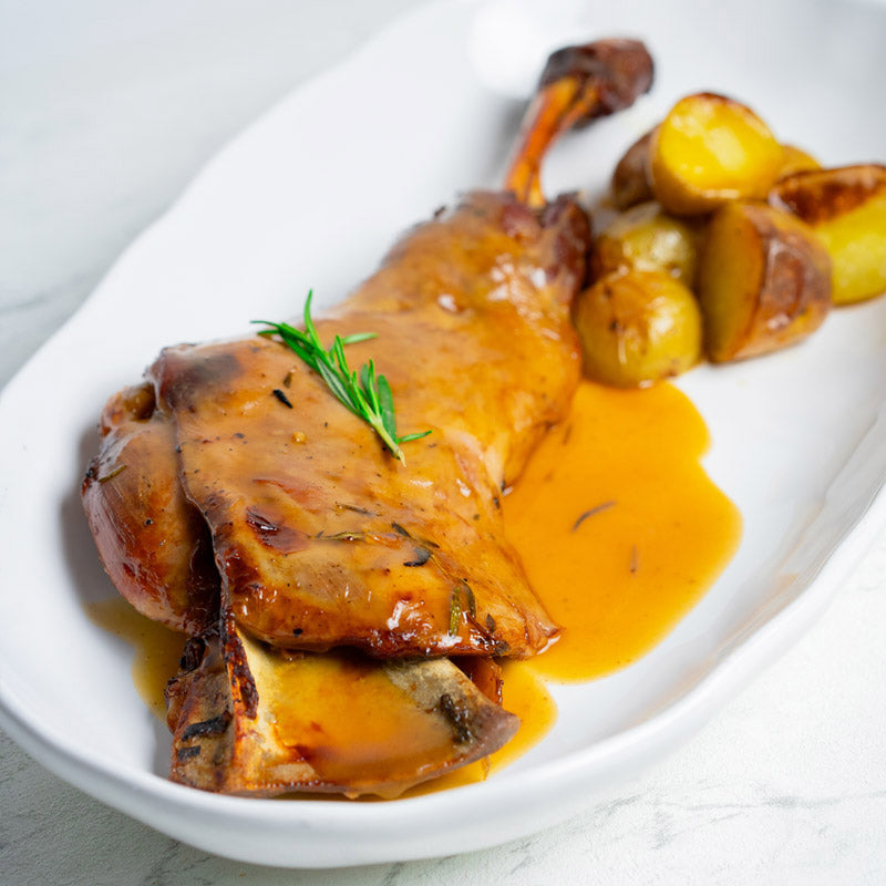 Paletilla de cordero asada