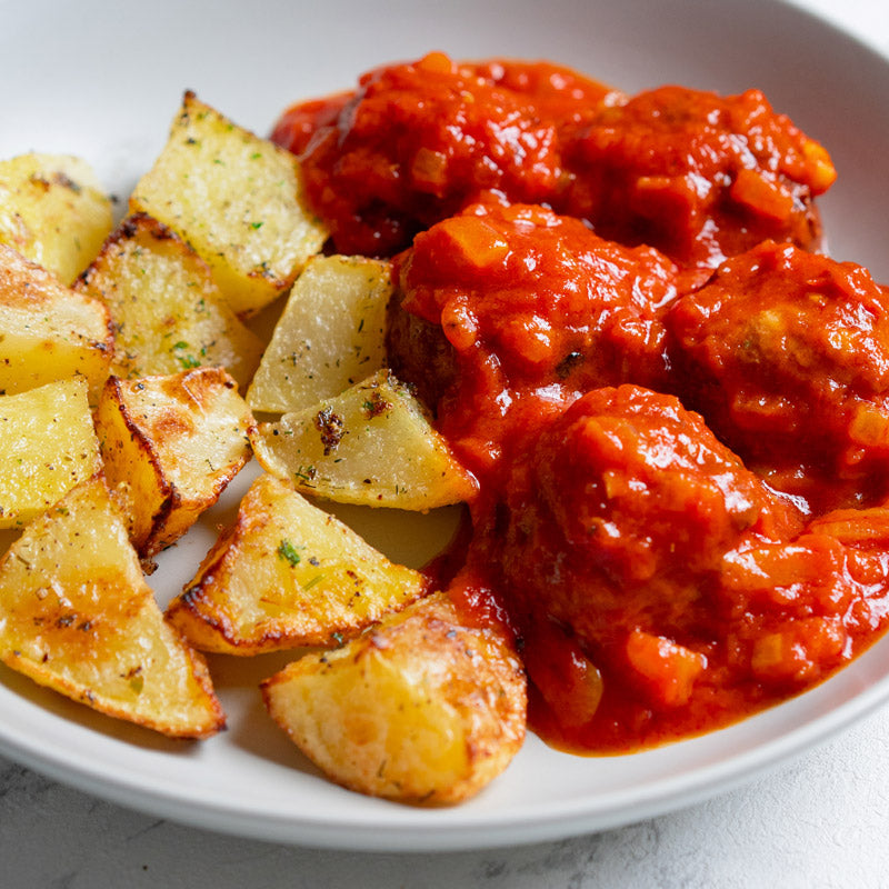 Albóndigas en salsa chipotle