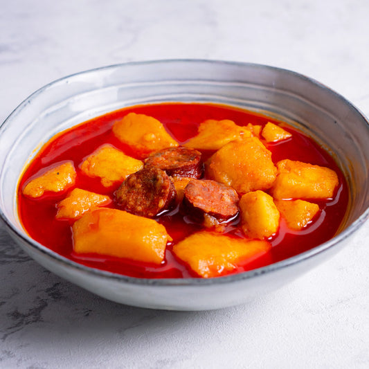 Guiso de patatas a la riojana