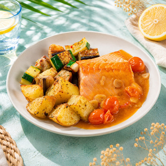Salmón a la siciliana