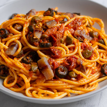 Spaghetti a la puttanesca